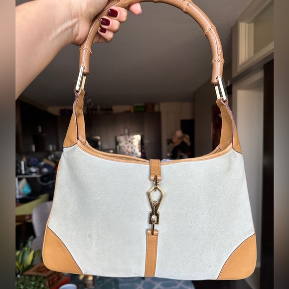 SOLD Vintage Gucci Jackie bamboo - Picture 2 of 14